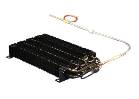 Evaporator Assembly With Cap Tube