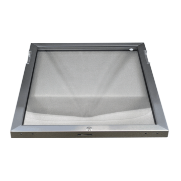 Door Stainless Steel & Glass 30mm